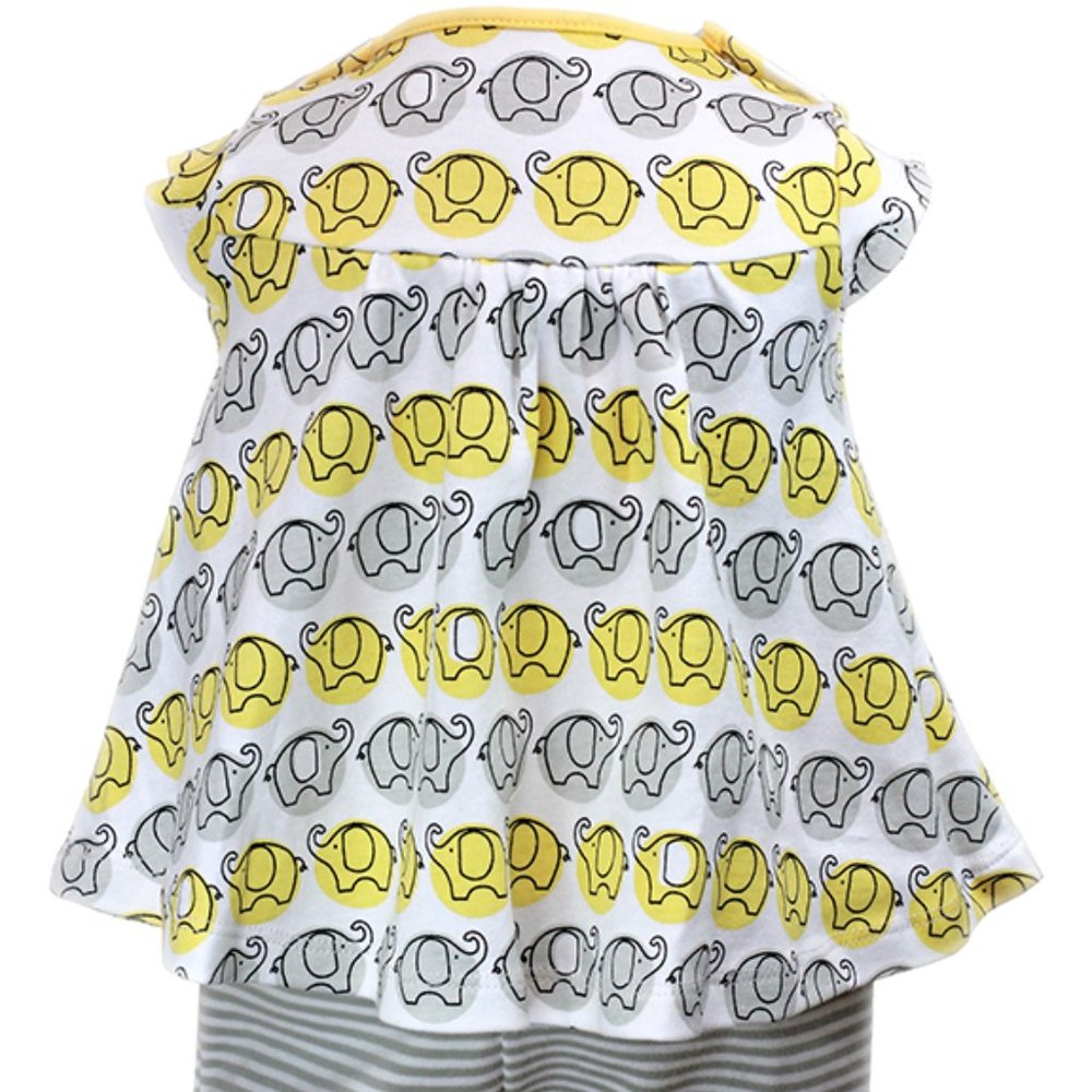 OffSpring Elephant Diaper Set - Picture 2 of 5